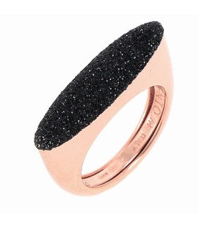 Anello Pesavento - Donna Argento con Polvere Nera WPLVA2273/M