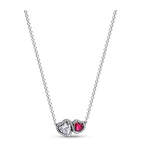 Collana Doppi Cuori 393632C01 - Pandora