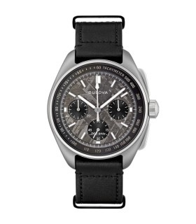 Orologio Uomo Lunar Piliot Meteorite Limited Edition 96A312 - Bulova