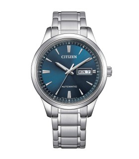 Orologio Uomo Automatico in Acciaio Quadrante Blu NY4058-79L- Citizen