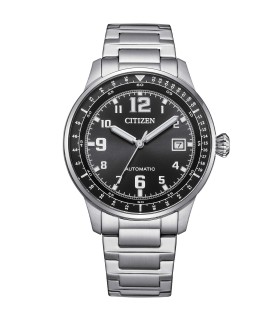 Orologio Citizen - Uomo Automatico Acciaio Quadrante Nero NJ0190-51E