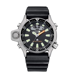 Orologio Citizen - Uomo Aqualand I Promaster Ecodrive in Gomma Nera
