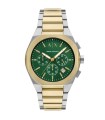 Orologio Armani Exchange Uomo Raphael Cronografo in Acciaio Bicoore AX4184 - Armani Exchange