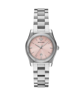 Orologio Emporio Armani Donna Federica in Acciaio Quadrante Rosa AR11658 - Emporio Armani