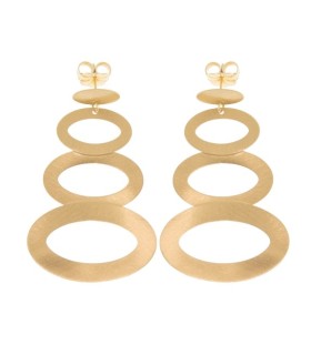 Orecchini Aquaforte - Donna Tre Elementi Spazzolati H4060947