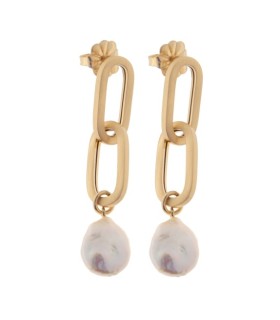 Orecchini Aquaforte - Donna Perle Chic Pendenti Perle Barocche H4180504