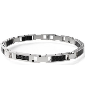 Bracciale Zancan - Uomo in Acciaio e Fibra di Carbonio EHB393