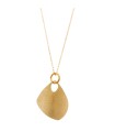 Collana Donna Bamboo in Argento Dorato con Finitura Diamantata 203C0070 - Salvatore Plata