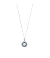 Collana Salvatore Plata Donna in Argento con Zircone Azzurro 112C0114 - Salvatore Plata