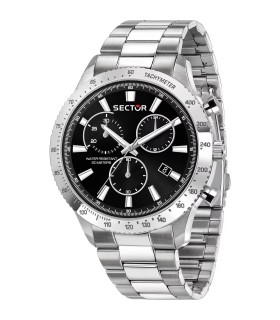 Orologio Uomo 270 Cronografo in Acciaio Quadrante Nero R3273778005 - Sector