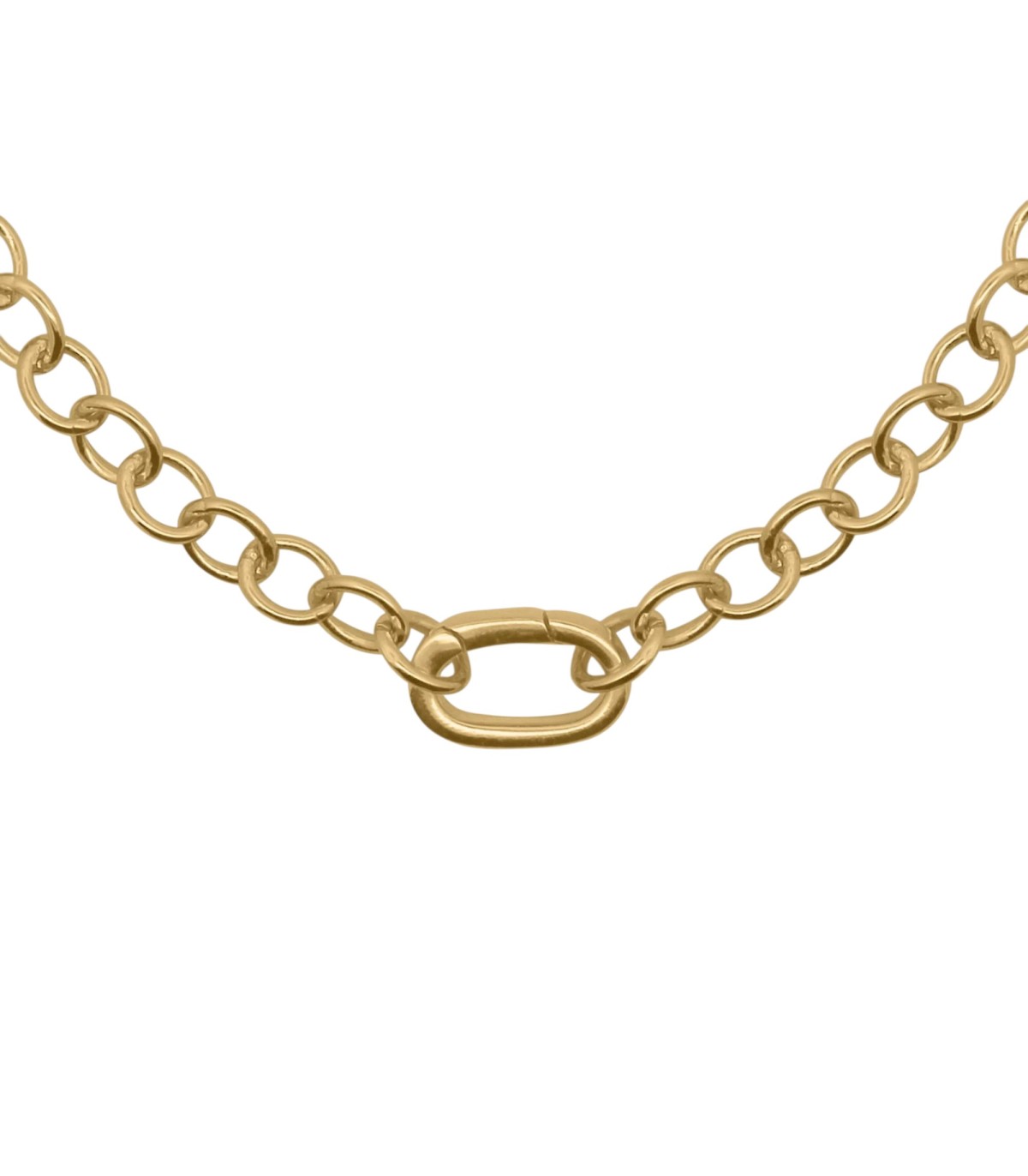 Catena Maglia Spessa 6 Mm Regolabile Collana Catena Maglia Fermacarte In Oro Giallo 10K - Vero Oro, Tutte Le Lunghezze, Nuova Con Etichette Catena Link Oro 10k - Foto 11