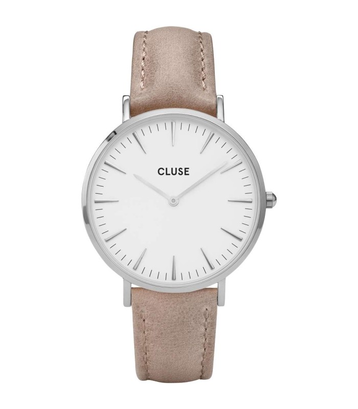 Orologio Donna La Bohème Silver White/Hazelnut - Cluse