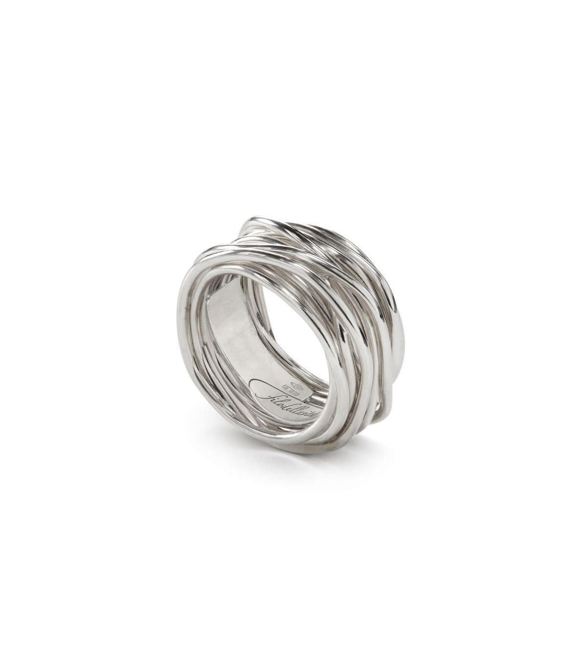 Anello Rubinia Gioielli Filodellavita 13 Fili Argento